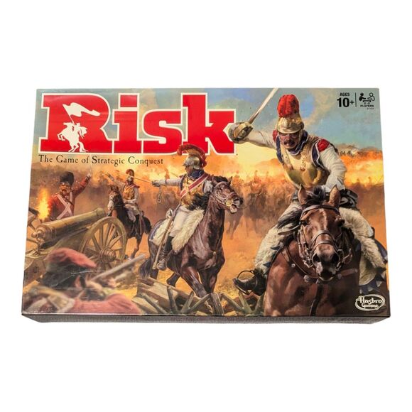 Risk The Game of Strategic Conquest Board Game Hasbro 2015 Factory New Sealed - Picture 1 of 3